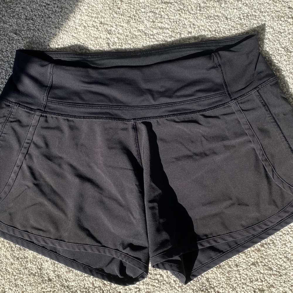 Lululemon Speed Up Lined Short, Size 4